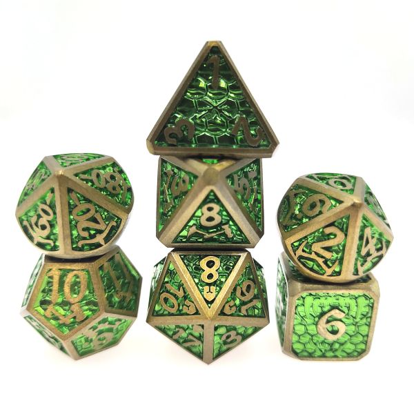 Mini RPG Small RPG Role poker tabl Sharp Trade Card Dice Sets Metal