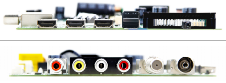 40 дюймовый телевизор из закаленного стекла Smart Android High Definition для гостиной