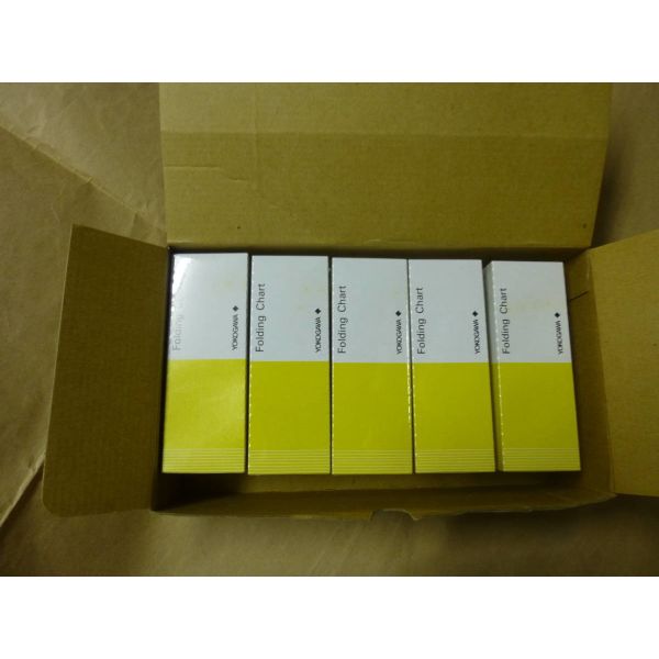 Yokogawa B9565AW GRAPHIC CONTROLS Fanfold Paper Strip Chart with Cast Aluminum Alloy Amplifier Housing