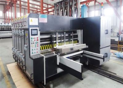 Corrugated Carton Box Making Flexo Die Cutting Printing Machine Fully Automatic
