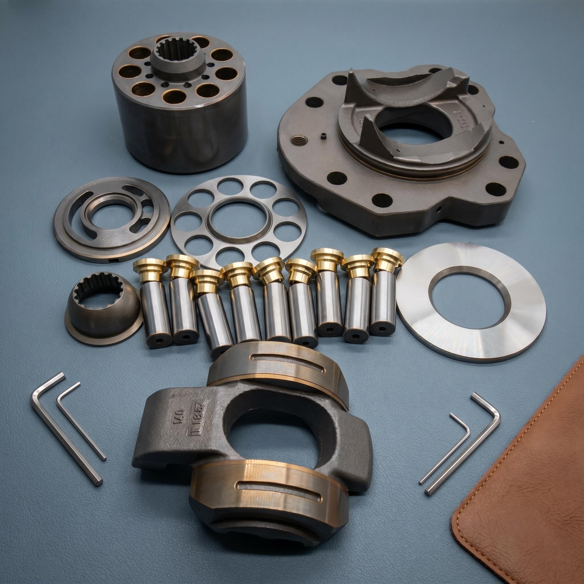 Hydraulic Pump Repair Kit HPK055K for EX120-6 EX135  EZ110 ZX120 Part Numbers: 2042059, 2044792 Metal Spare Parts for Excavators