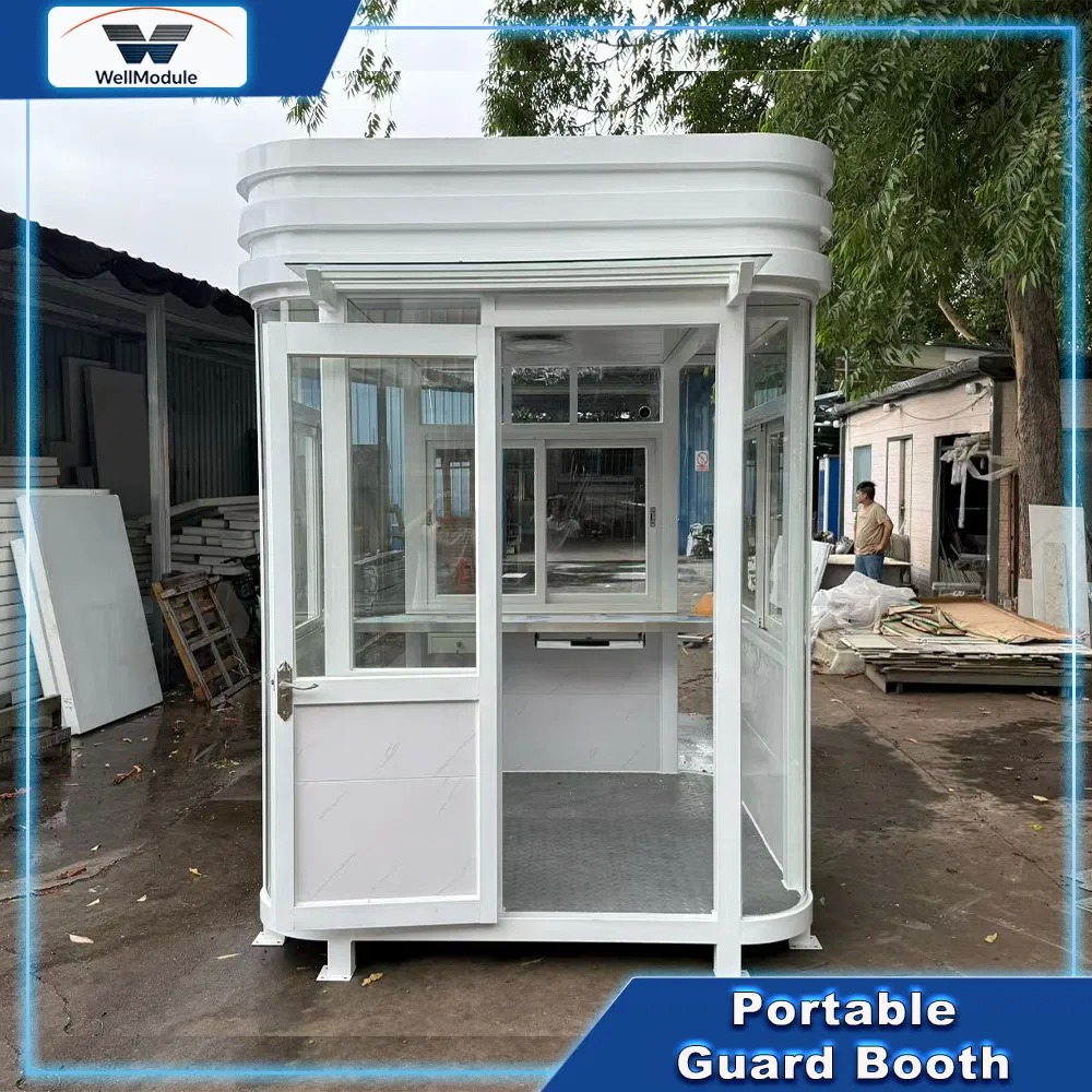 Modern Guard Booth: Customized Solutions for Enhanced Security Needs