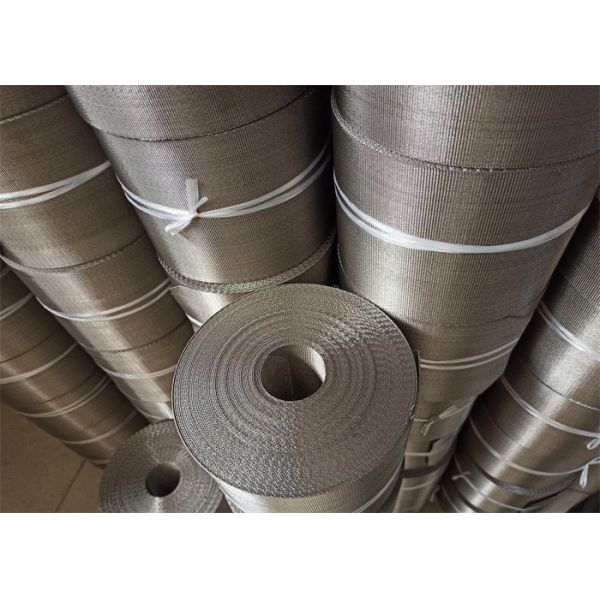260x40 Mesh Count Stainless Steel Extruder Filter Screen Belt with Dutch Reversed Woven Technique
