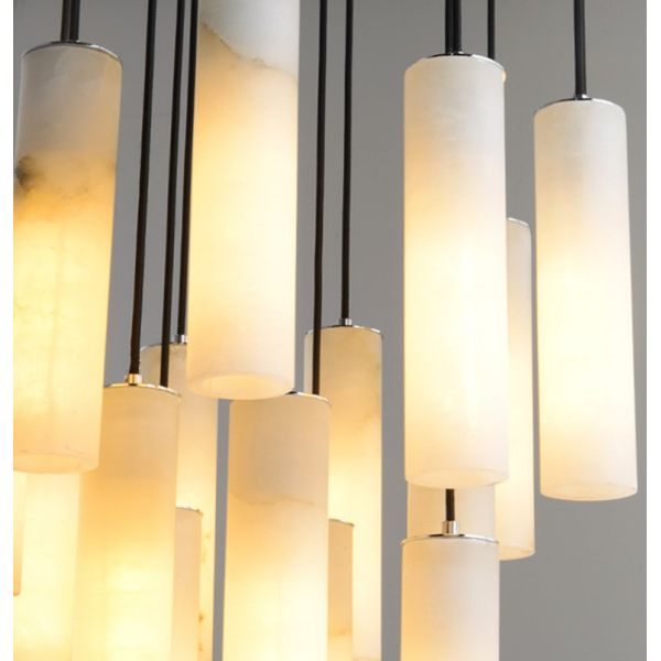 Декоративных ламп кухни AC265V потолочная лампа алебастра современных современных естественная мраморная