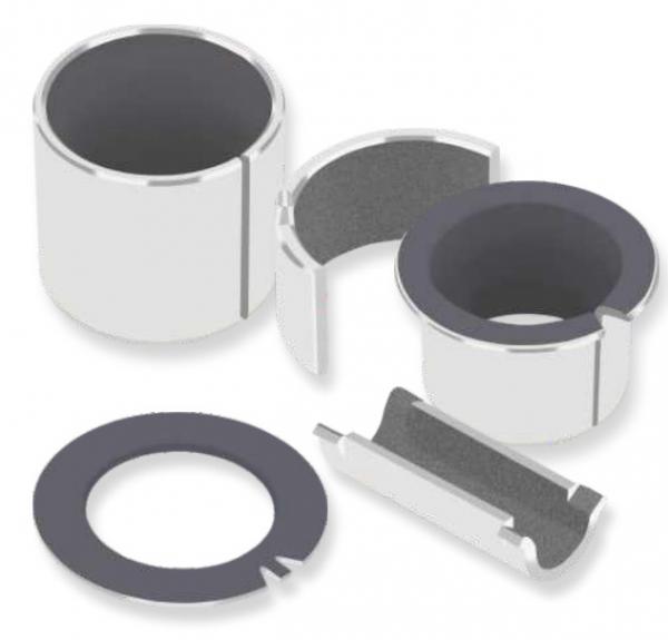 Planície de bronze de Metal Polímero Du Bush Aglomeração que carrega a anti fricção