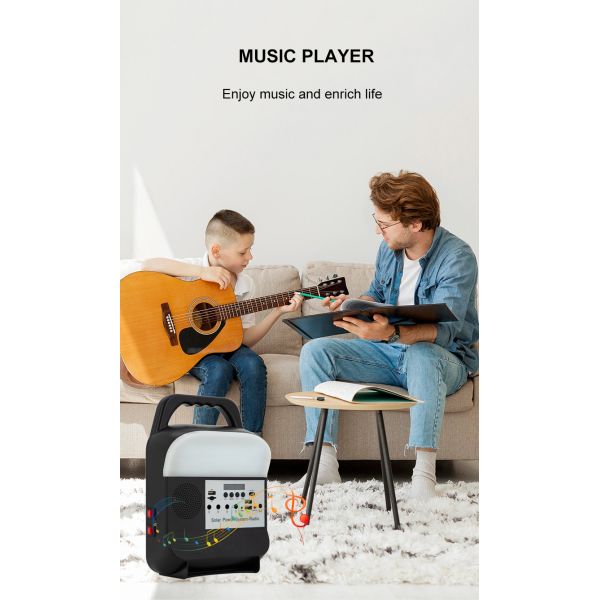 Waterproof Wall Bracket Solar Light Lighting System IP65 DC 49.5cm*40.5cm*46cm