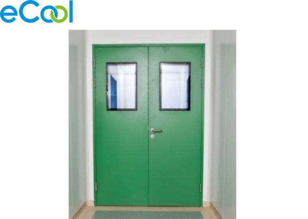 Stainless Steel Polyurethane Panel Clean Door For Food Storage Warehouse