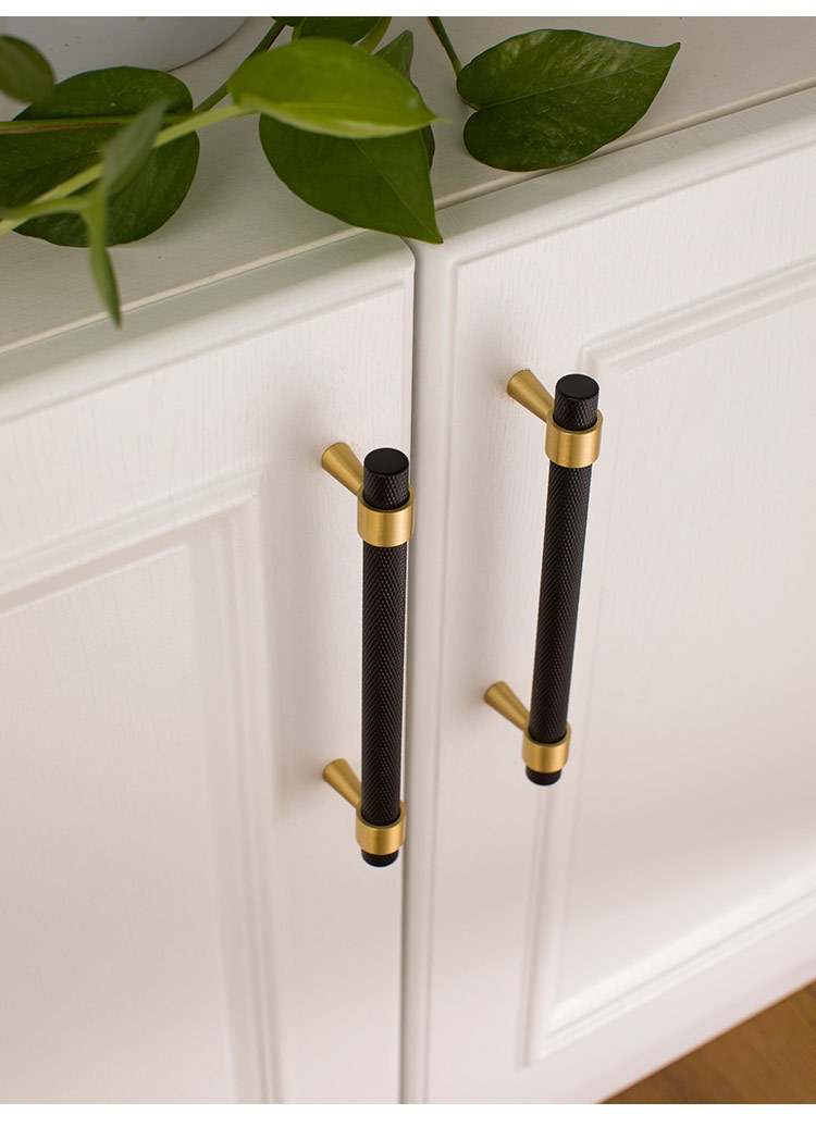 Modern Single Hole Copper Handle Wardrobe Cabinet Light Luxury Gold Mesh Brass Shoe Drawer Factory Wholesale