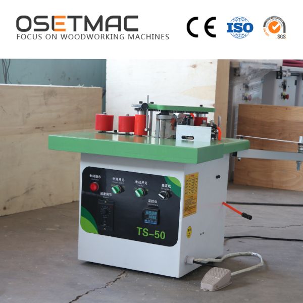 Effortlessly Achieve Perfect Edges with OSETMAC Manual Mini Edge Banding Machine TS-50