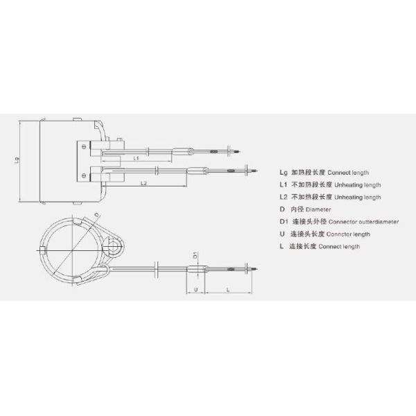240V 268W Stainless Steel Heating Coil 1.2