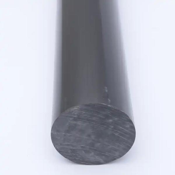 White Black Plastic PVC Round Rod Bar 1/2 Inch Lightweight