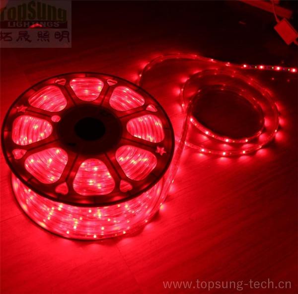 Luz LED AC 50m faixa flexível 130V 5050 SMD faixa 60LED/m fita LED vermelha