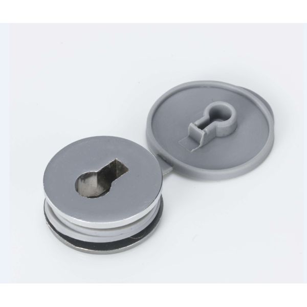 Refrigerator Zinc Cover Glass Sliding Door Lock Display Cabinet