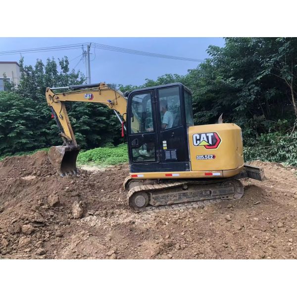 CAT305.5E2 Used Caterpillar Excavator 5ton Second Hand Crawl Excavator