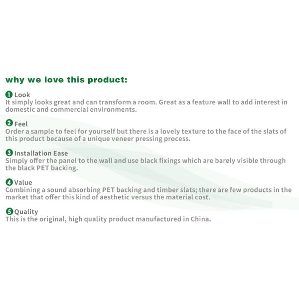 26кг/пч Акустическая панель для 3D полиэстерного волокна MDF Черный деревянный потолок