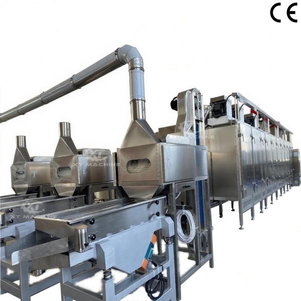 800-1000kg 分割ナッツブランチングマシン ローストピーナッツ皮むき機