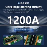 LiFePO4 48V 16S-24S BMS 600A-1200A avec LCD et fonction de chauffage