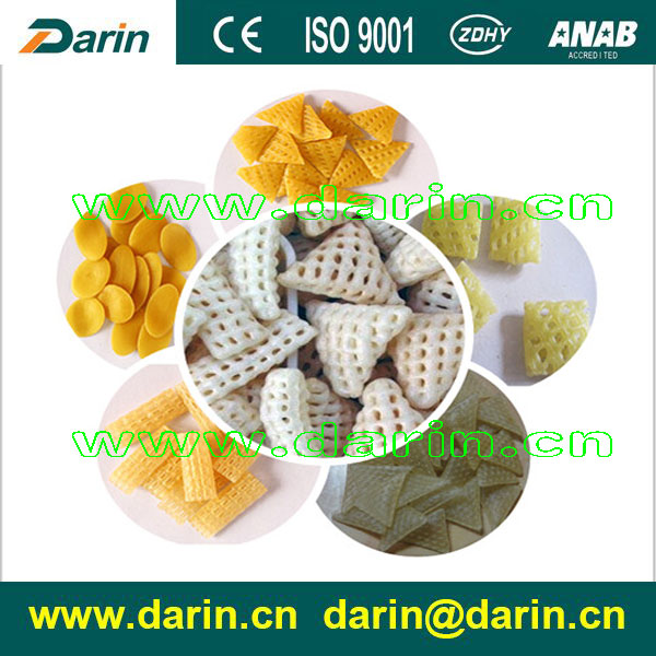 Auto máquina da extrusora do petisco 3D, equipamento fritado da transformação de produtos alimentares