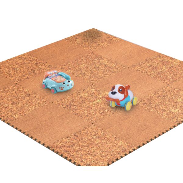 Пробочка Eco противоюзовая естественная прокладывает прямоугольные циновки места циновки головоломки пробочки 60x60cm