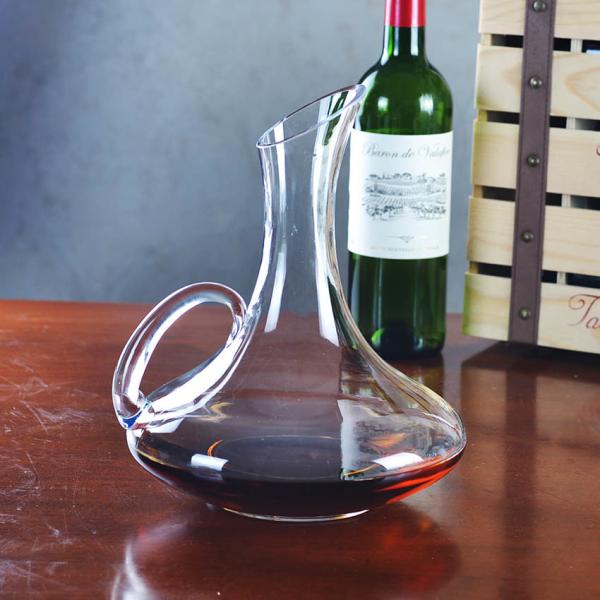 5pcs Handmade Drinking Glass And Decanter 1000ml/34oz For Wine / Juice