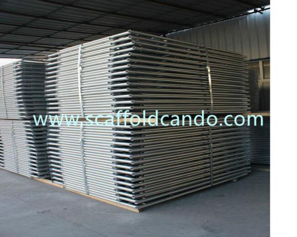 Good performance galvanized scaffolding main frame, door frame, walk through frame 1219*1700mm for scaffolding frame