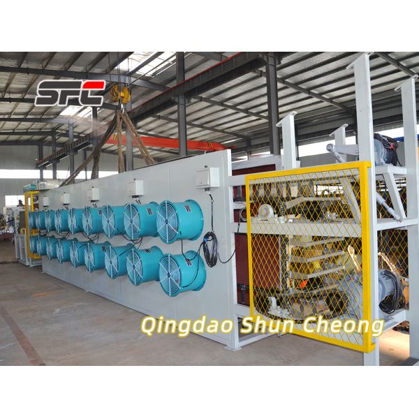 PLC Control Compact Body High Automation Fabric Core Conveyor Belt Vulcanizing Press for Rubber Strip Production Line