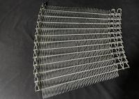 Stainless Steel Flexible Rod Spiral Wire Mesh Conveyor Belt