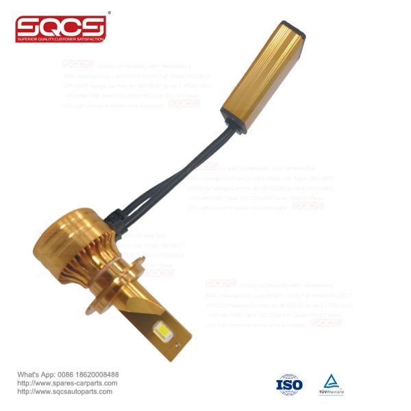 SQCS Marca de 60W bombillas de faros LED H4 H13 9004 9007 Compatibles