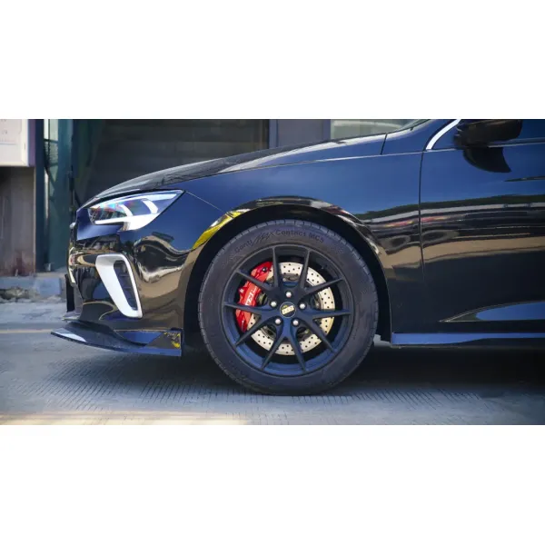 Передний большой тормозный комплект 4 поршневого калибра с 355x28 мм ротором BBK автоматическая тормозная система для Buick Regal 18 дюймового автомобильного обода