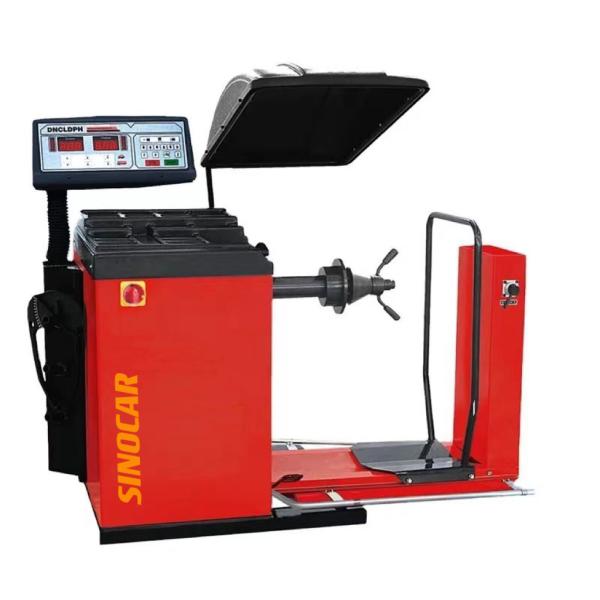 220v Computerised Heavy Duty Tire Balancer Truck Wheel Balancer Tyre Balancing Machine