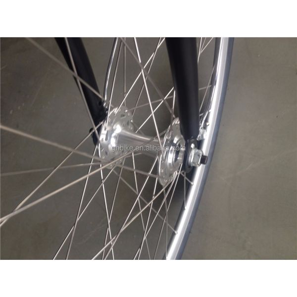 700C pedal mens retro vintage city bike internal gear 3 speed Aluminum fork KMC chain