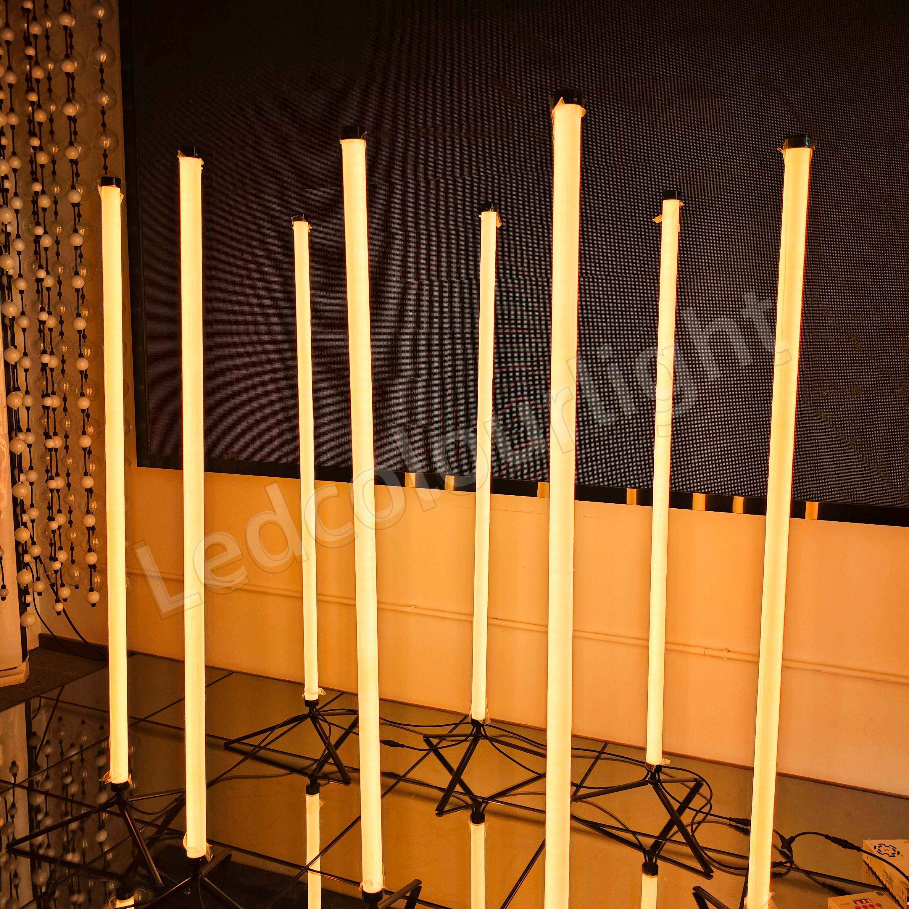 1.5m 40mm RGB LED 3D Pixel Tube Light with Tripod Stand