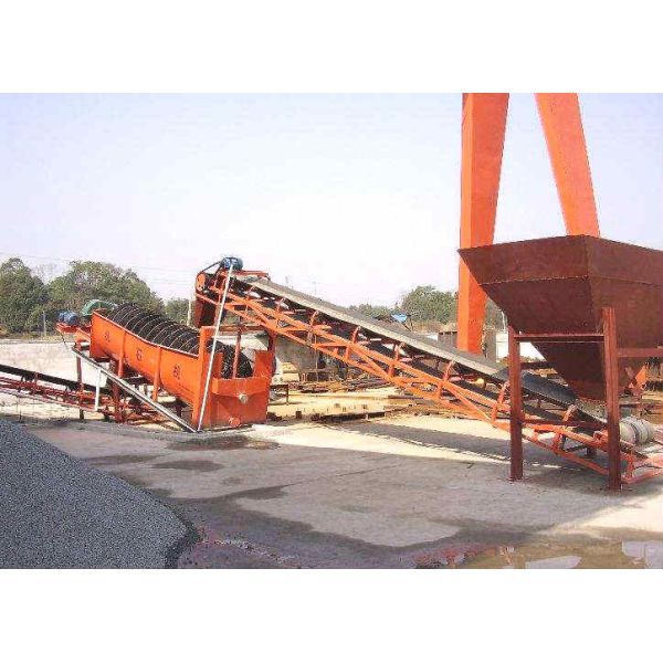 Single And Double Screw Sand Washing Equipment 100-1000T/H Overflow