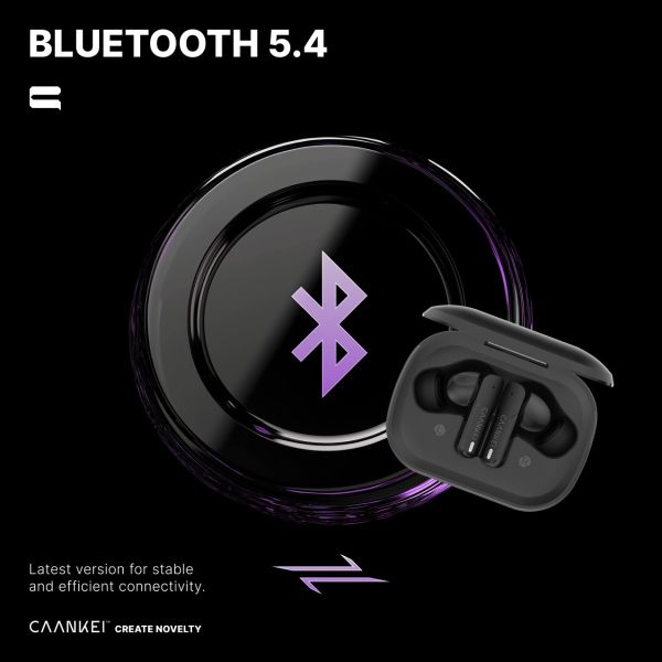 On Ear FF ANC Smart TWS True Wireless Stereo Earphones For IOS Android Devices