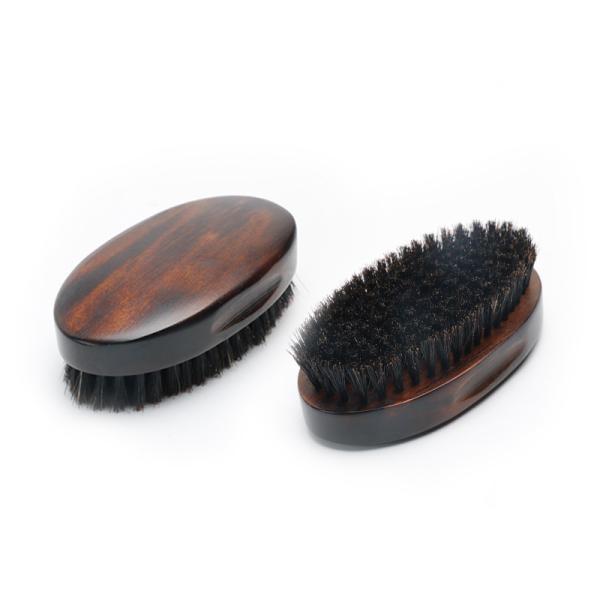 Escova de barba de marca privada aceitável Escova de cabelo profissional para as necessidades de higiene masculina
