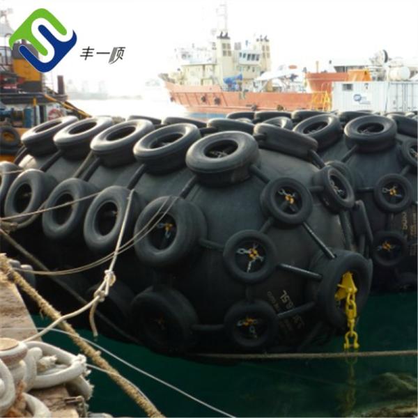 3.3*6.5m Yokohama Marine Fenders Pneumatic Rubber Fender For Dock Berthing