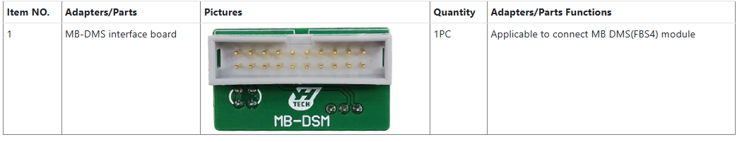 2026 YANHUA ACDP ACDP2 Module 42 for MB DSM (FBS4) Virgin/Data Transfer with A106 License