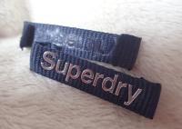 Etiqueta de prata de alta frequência do pescoço da roupa do logotipo de Superdry 3D para revestimentos