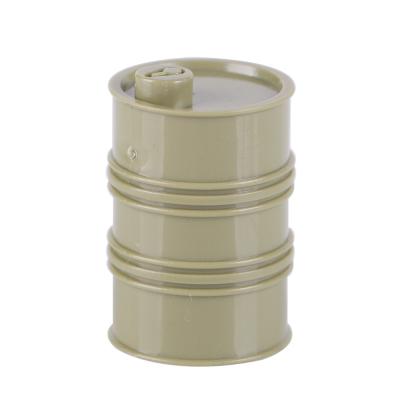 MOC military oil drums and oil pot barrel weapon building blocks accessories military scene series toys for children