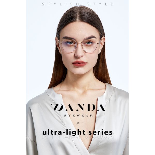 Чистые стекла рамки титана, стекла меняемого объектива Unisex ясные