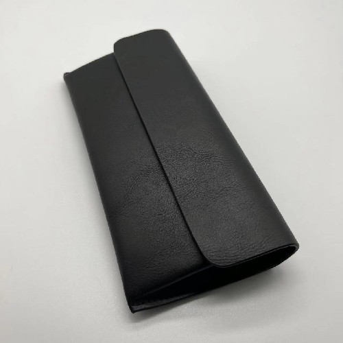 Pochette en cuir souple de velours de spectacle de logo adapté aux besoins du client par Vogue à la mode noire