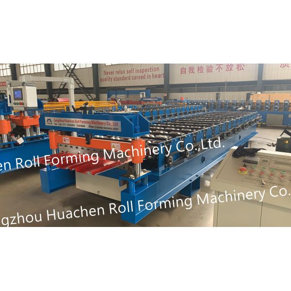 Metal panel roof machine  Roller pressing tile machine  Wave-shaped trapezoidal floor tile plate forming machine
