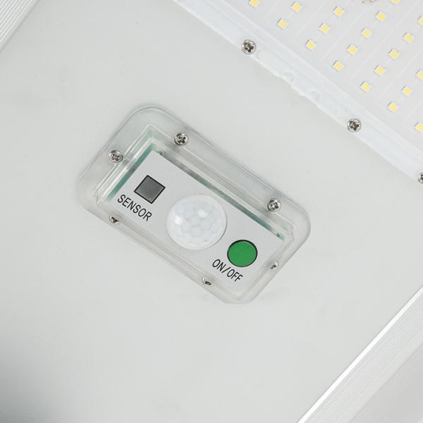 Solar Street Lights Outdoor Lamp, 150W IP67 Light With Anti Broken Remote Control Mounting Bracket For Yard