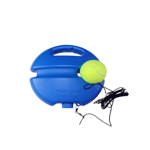 PE Material Outdoor Exercise Equipment Blue Tennis Ball Training Base