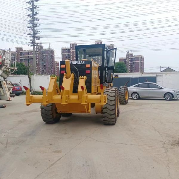 Secondhand CAT140K Motor Grader Original Color Used Engineering Construction Machinery