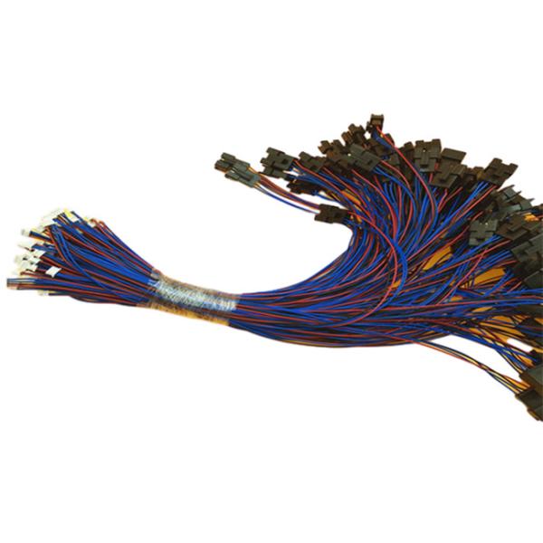 Chicote de fios feito sob encomenda do fio do conector de Molex para anunciar a máquina/caderno