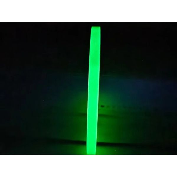 4-6 horas de DIN67510 UV/Eco del solvente del vinilo de resplandor fotoluminiscente imprimible de la película en la oscuridad