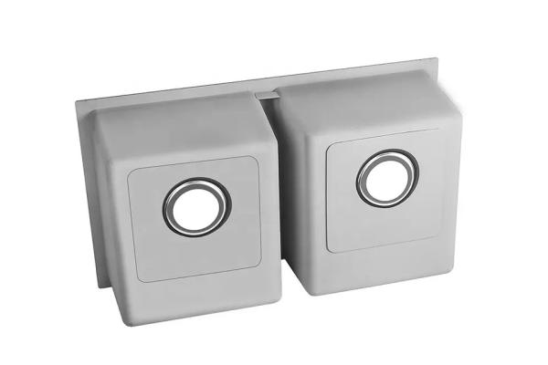 High Quality Under mount Rectangular Double Bowls Stainless Steel Sinks Kitchen Sinks