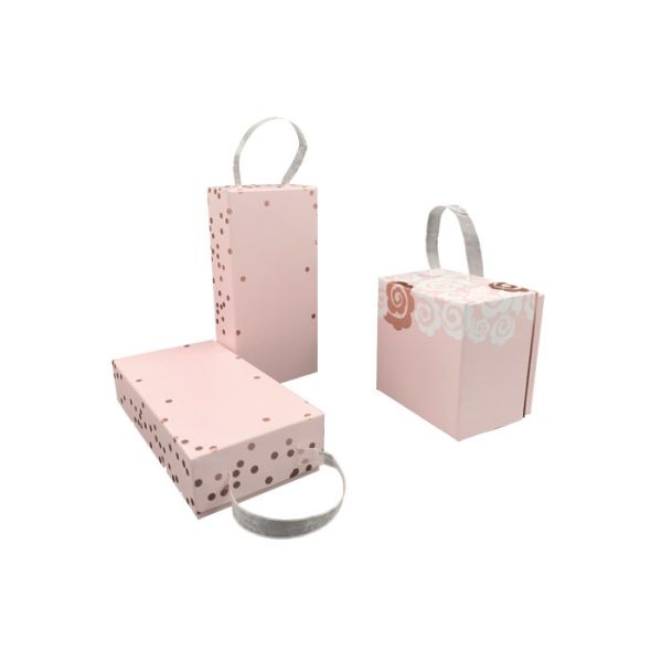 Boutique Recycled Paper Gift Packaging Box , Foldable Cardboard Gift Boxes