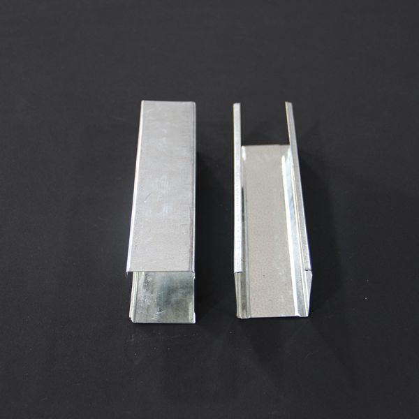 Very Reliable Galvanized C Stud Partition Metal C Stud Sizes High Strength